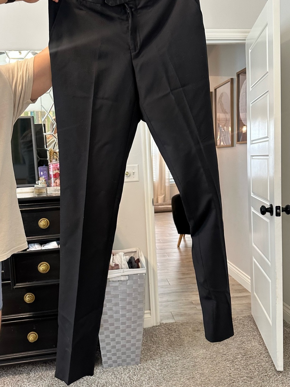 Men's Black Dress Pants